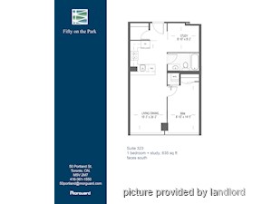 1 Bedroom apartment for rent in TORONTO